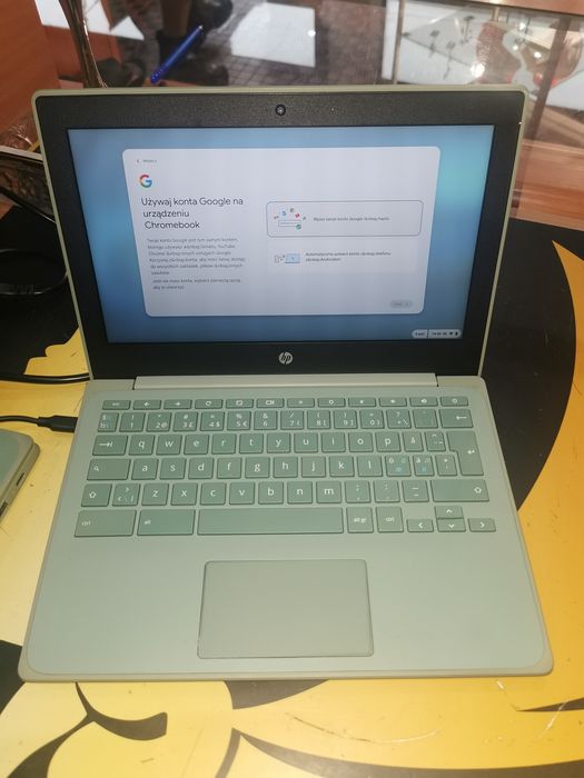 Laptop hp chromebook 11 A g8 EE