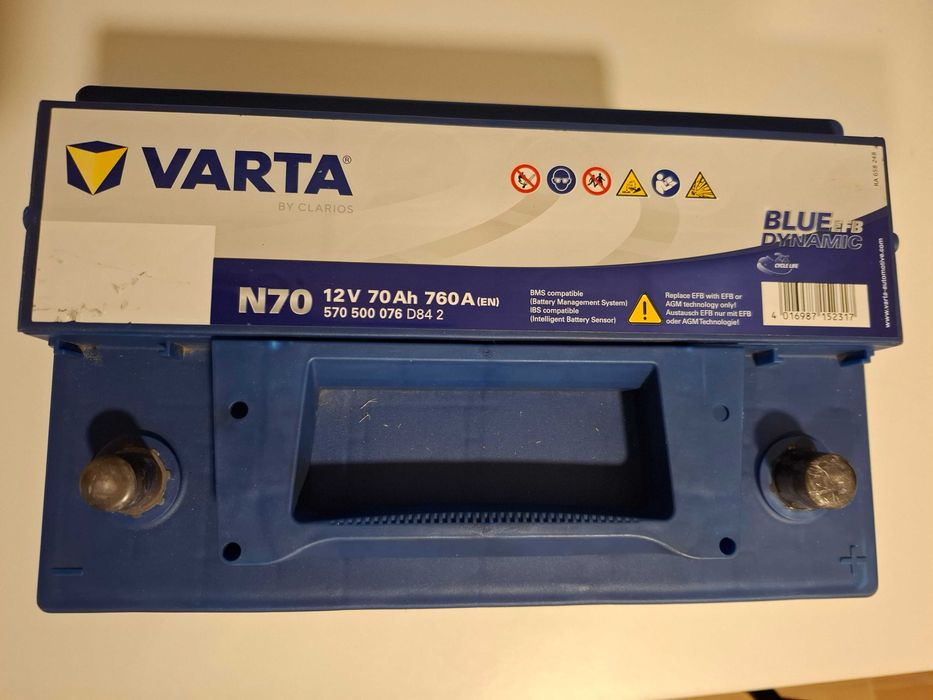 Bateria Varta N70 (Usada em bom estado)