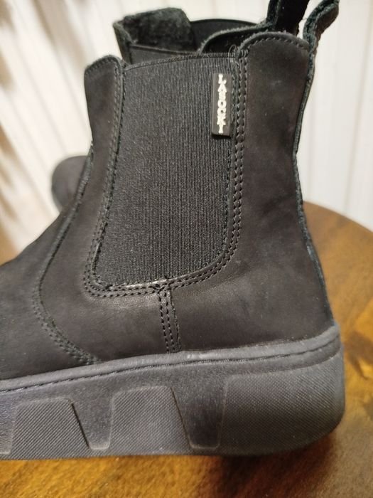 Чобітки жіночі шкіряні на осінь, р.37