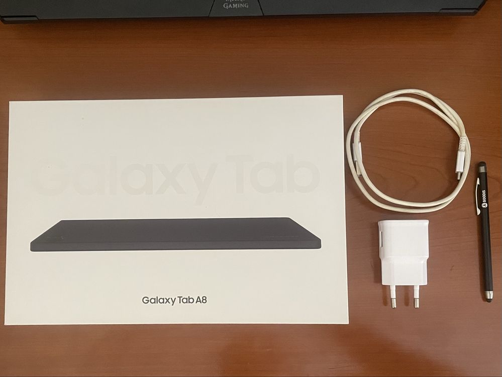 Tablet Samsung Galaxy Tab A8 — Como Novo + Extras