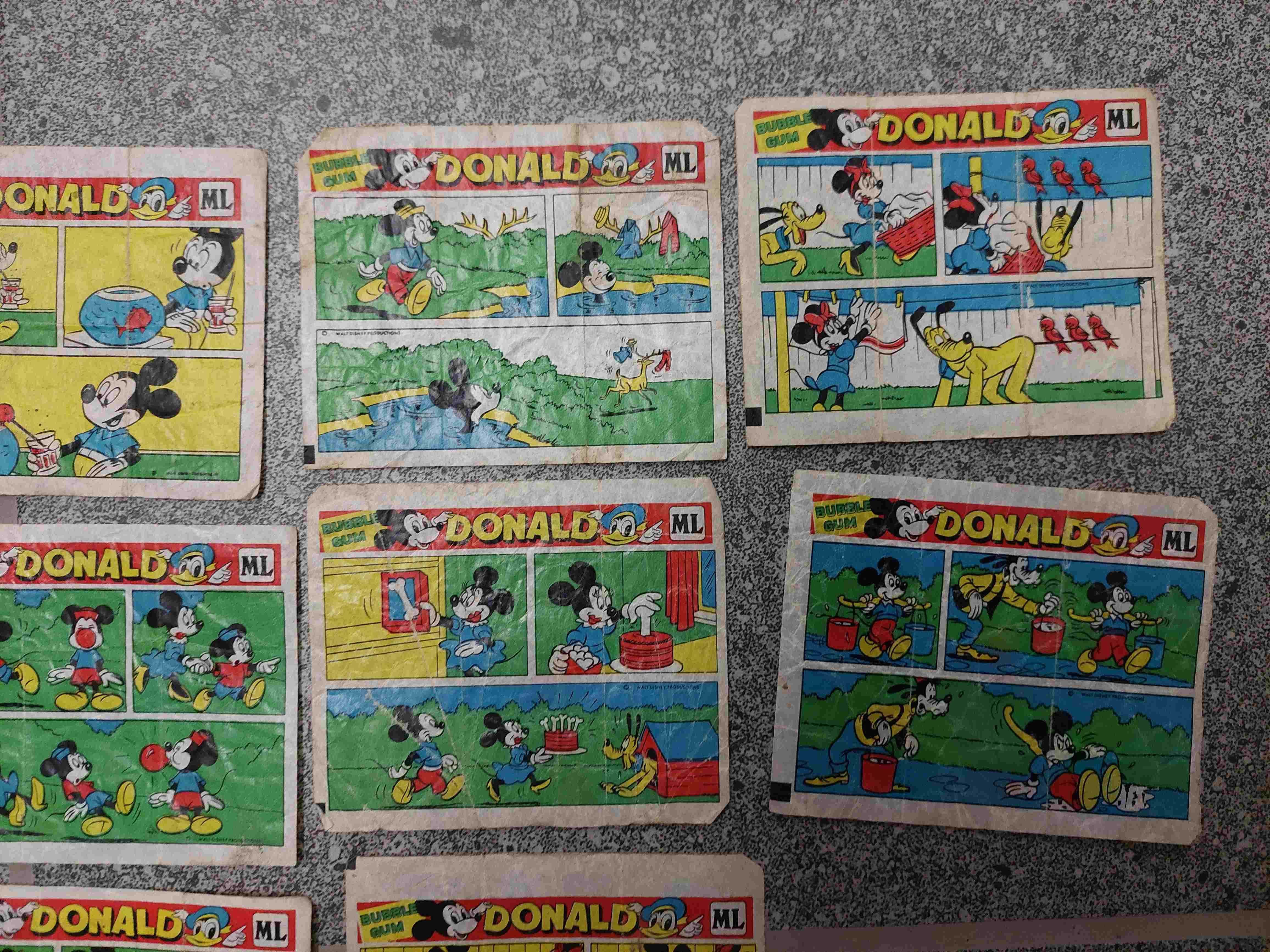 Historyjki duże z gum do żucia Donald ML cz.3, czasy PRL