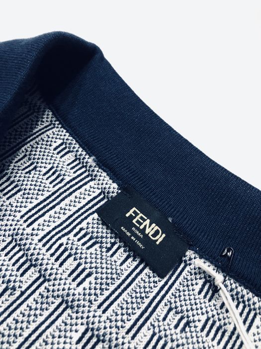 Polo sweterkowe Fendi made in Italy