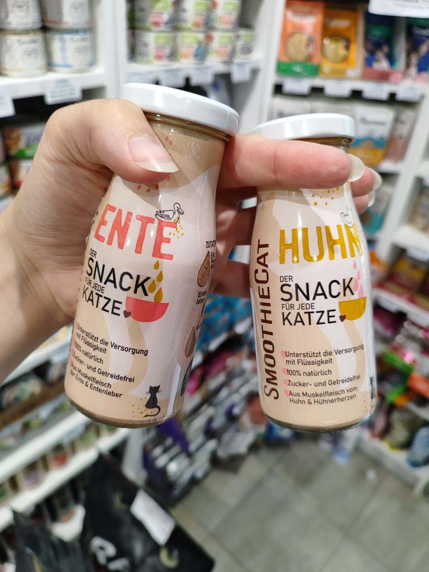 SMOOTHIE CAT Zupka napój dla kota kurczak kaczka ryba