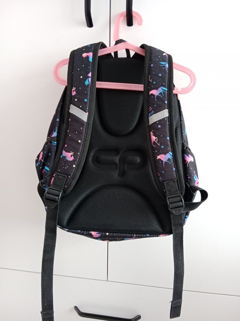 Plecak szkolny, worek na WF i saszetka CoolPack Dark unicorn
