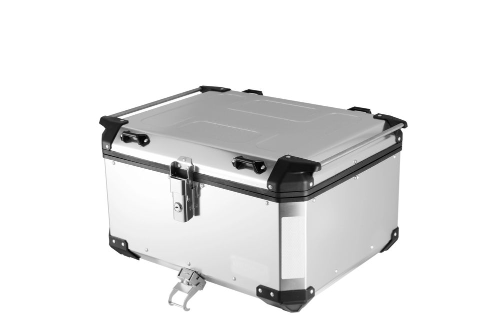 (NOVO) Malas Laterais + Top Case Alumínio/Pretas CF Moto 700ADV