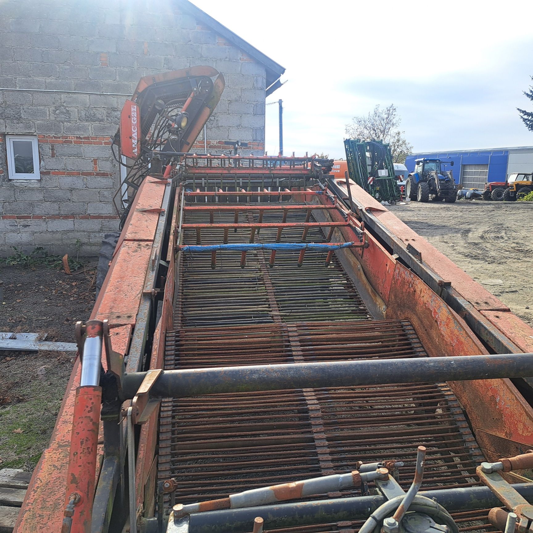 Kombajn amac G2L do ziemniaków i warzyw
