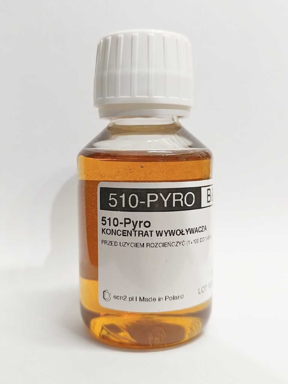 Zestaw 510 Pyro - wywoływacz 100ml + utrwalacz 1L