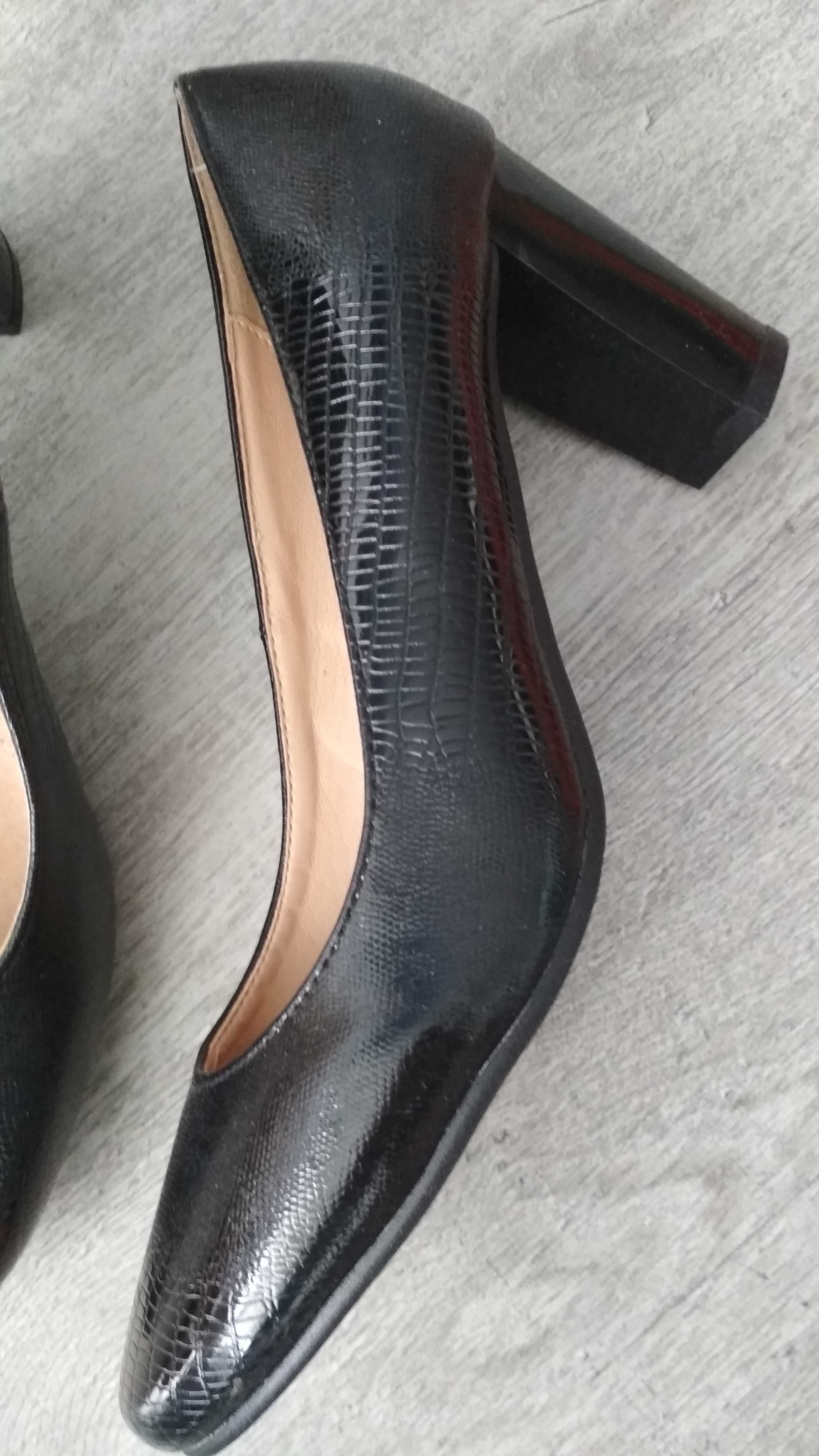 Okazja nowe eleganckie 38,5/ 39 buty damskie komunia wesele święta