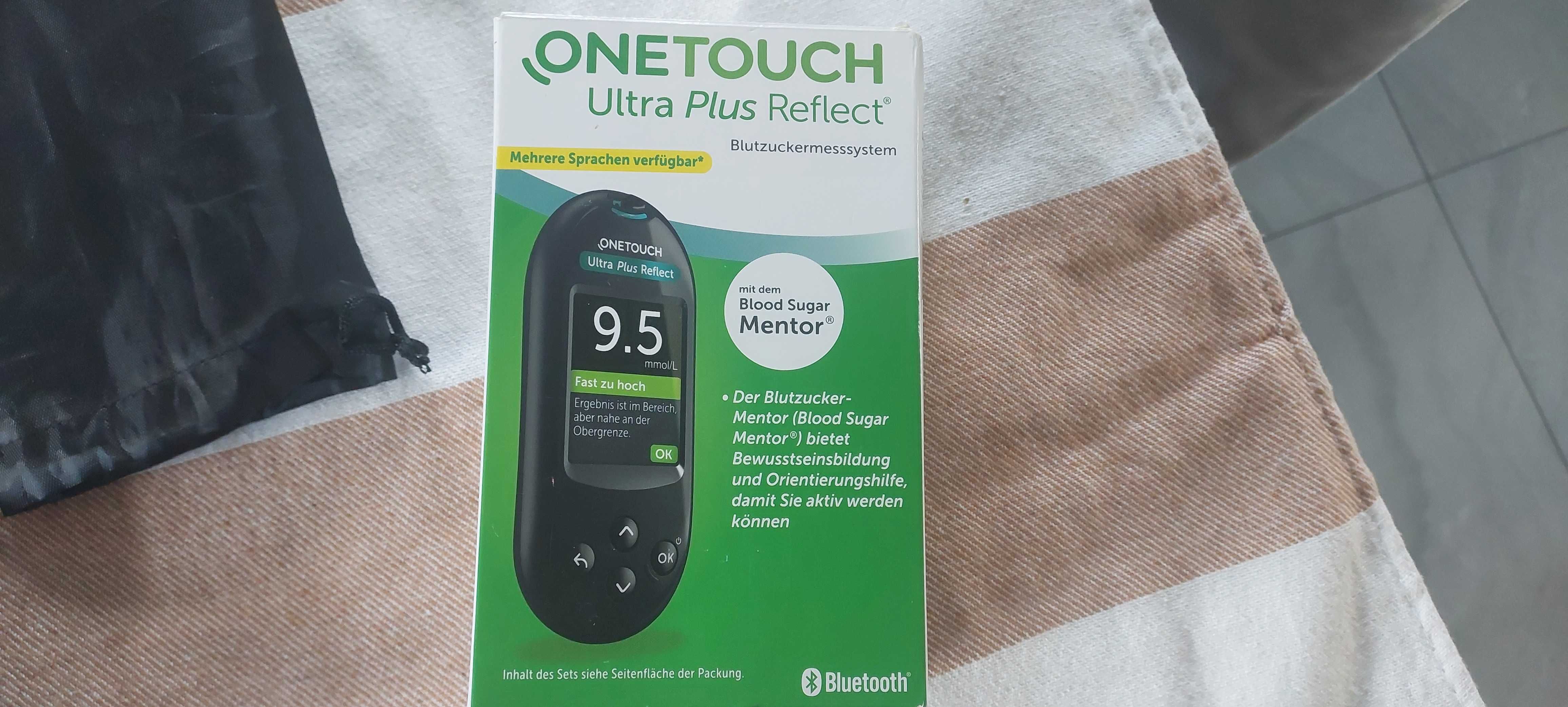 Glukometr OneTouch One Touch Ultra Plus Reflect aplikacja Bluetooth