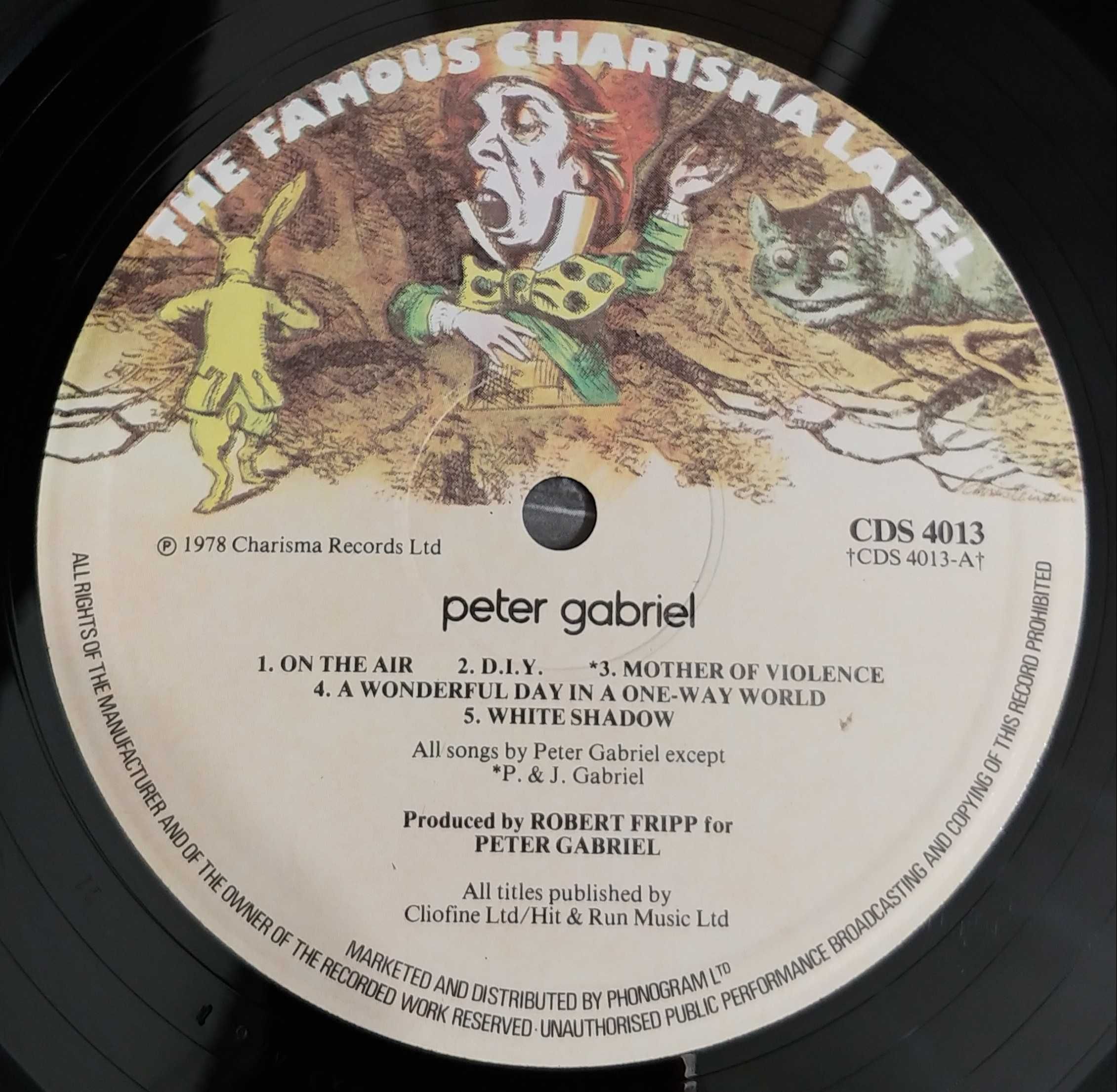 Peter Gabriel II - Scrath. 1978r 1 Press. Płyta winylowa .