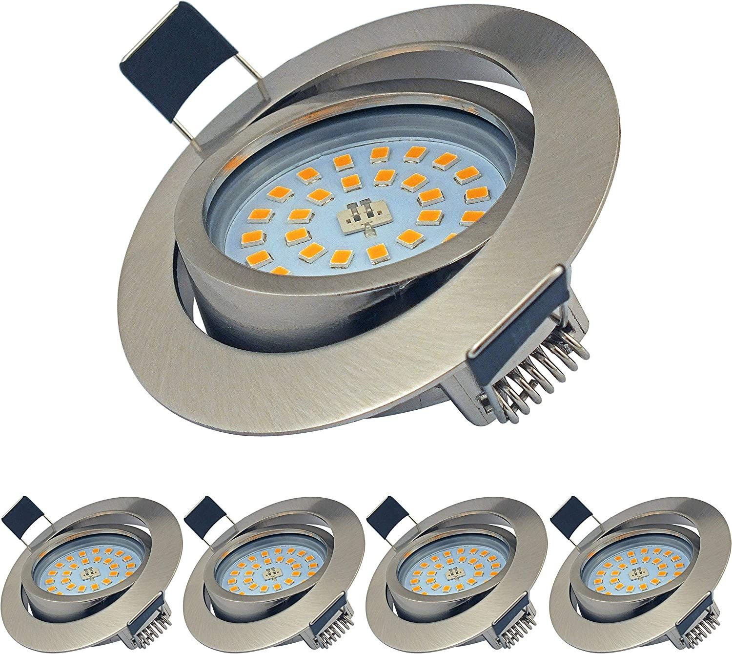 Sufit Ultra-Flat Recessed Bathroom LED Spotlight IP44