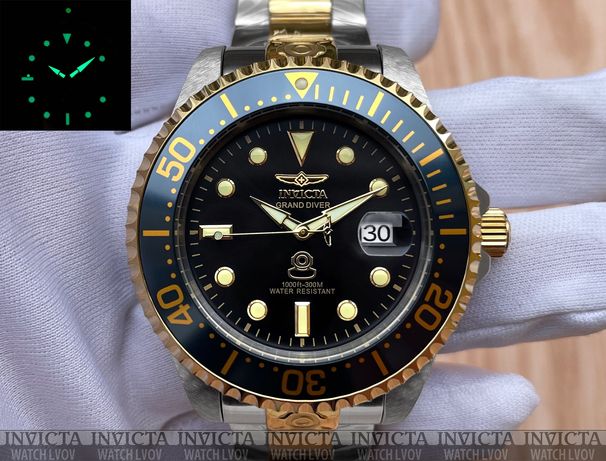 Часы Invicta 28684 Grand Diver Automatic Lim. Ed. Gold 47 мм.
