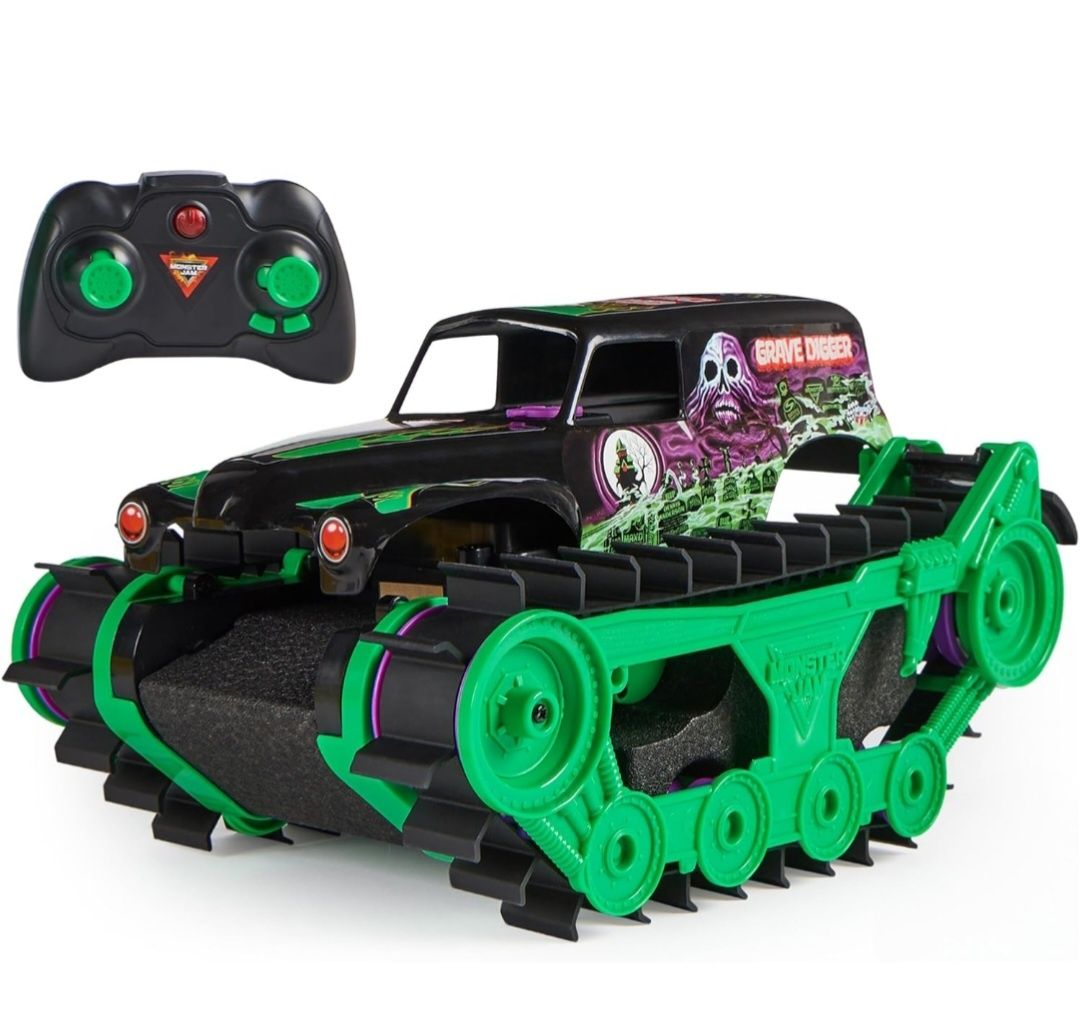 Monster Jam, Grave Digger Trax – bardzo mocny, zdalnie sterowany