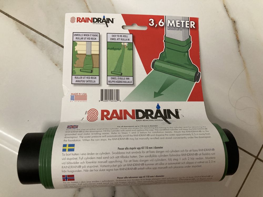 Rozprowadzacz wody deszczowej RAIN DRAIN 3,6 m