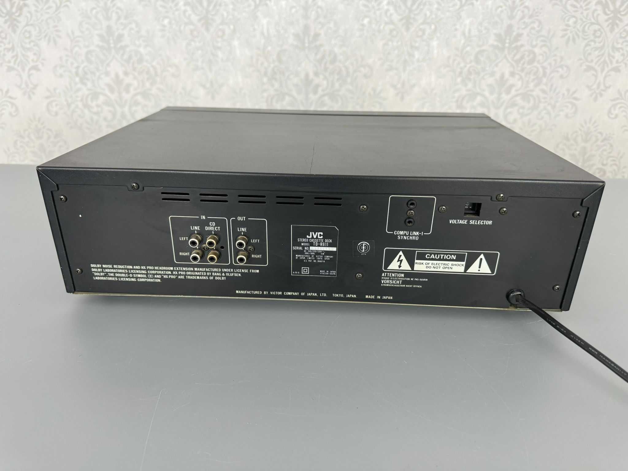 Magnetofon kasetowy JVC TD-R611 Unikat