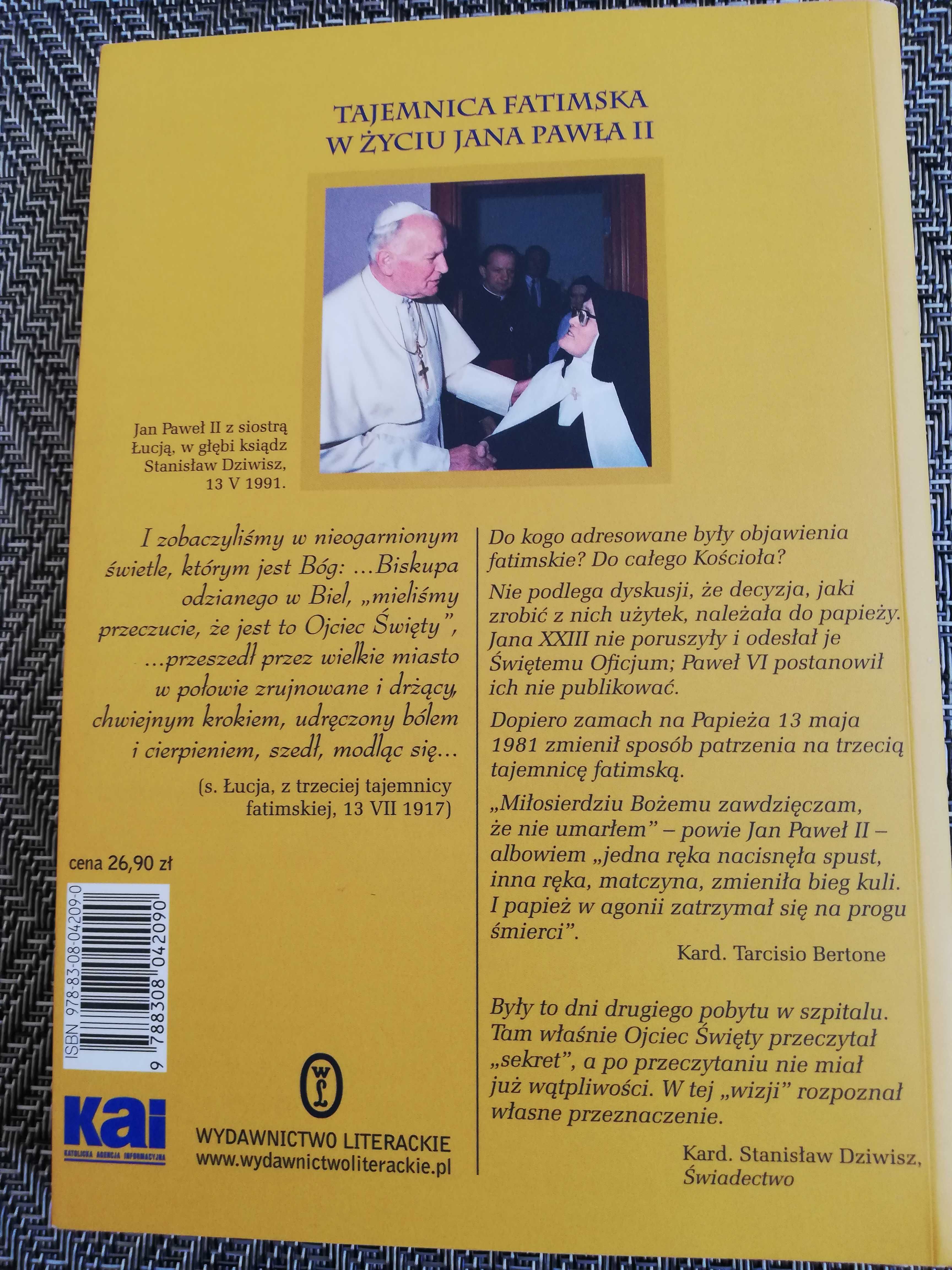 Ostatnia wizjonerka z Fatimy - Tarcisio Bertone / Giuseppe de Carli