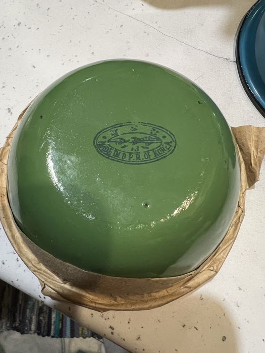 Салатник/миска столовая, экспорт в СССР из КНДР