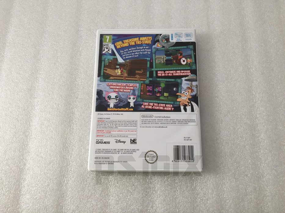Phineas And Ferb Quest For Cool Stuff Nintendo Wii