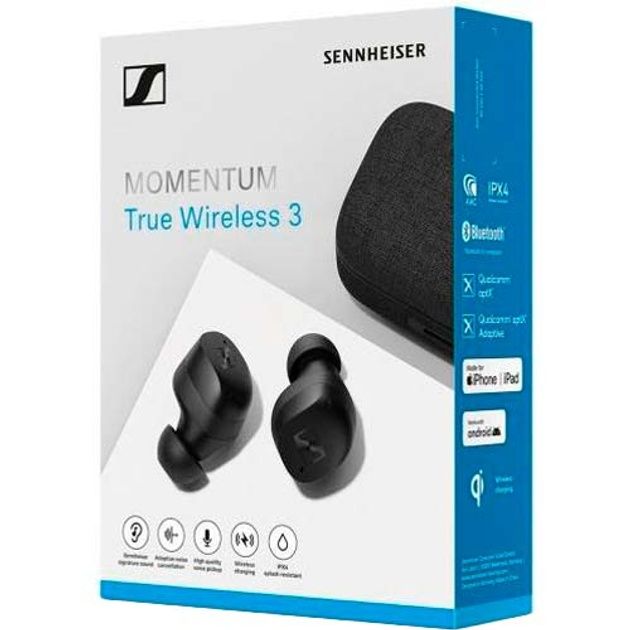 Оригінал 100% sennheiser momentum true wireless 3