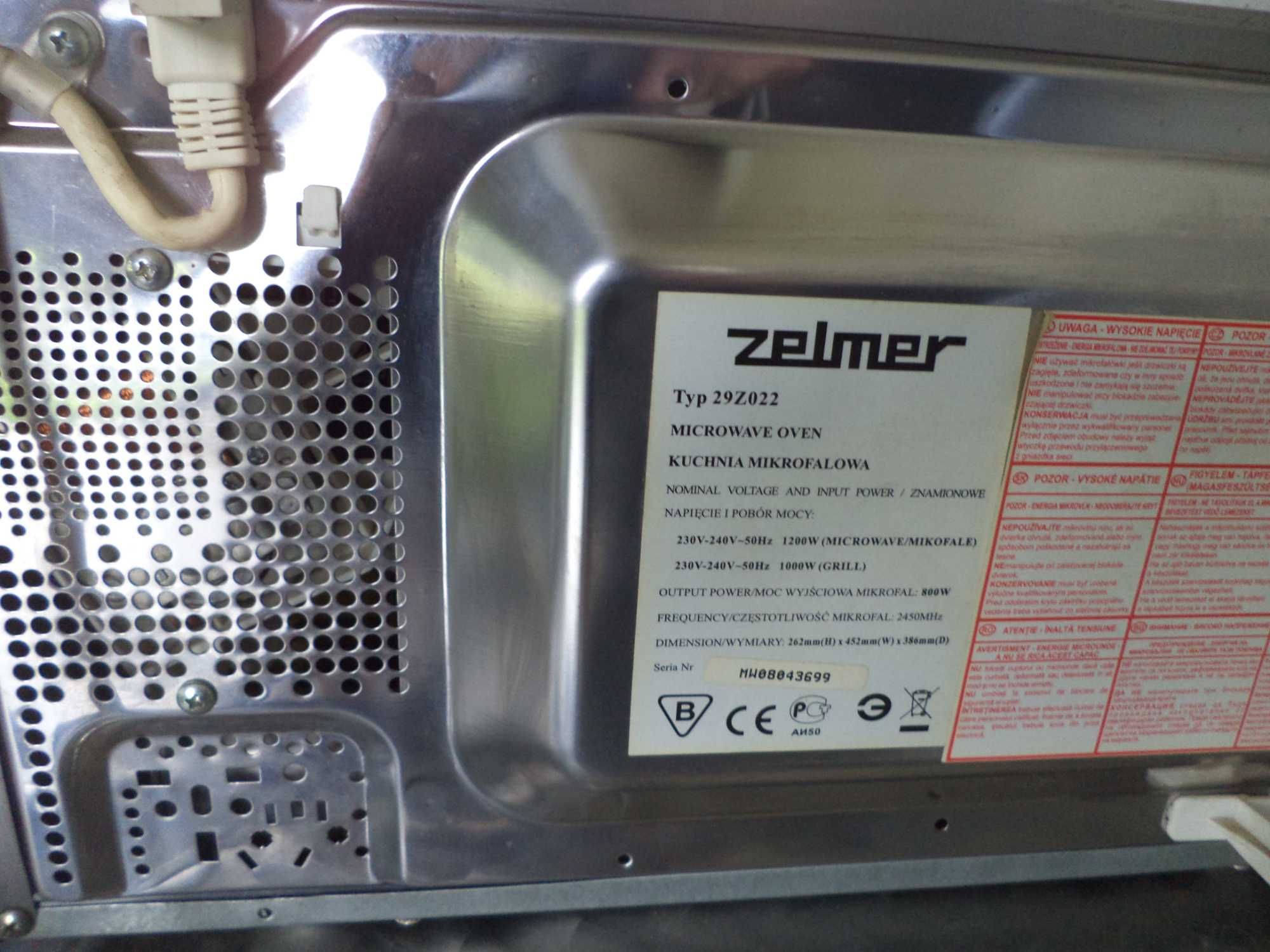 Mikrofalówka Zelmer  29Z022