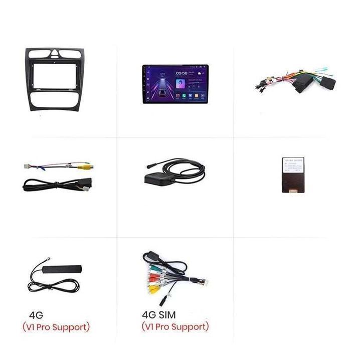 Radio nawigacja Mercedes Benz C CLK S203 W203 W209 A209 Android