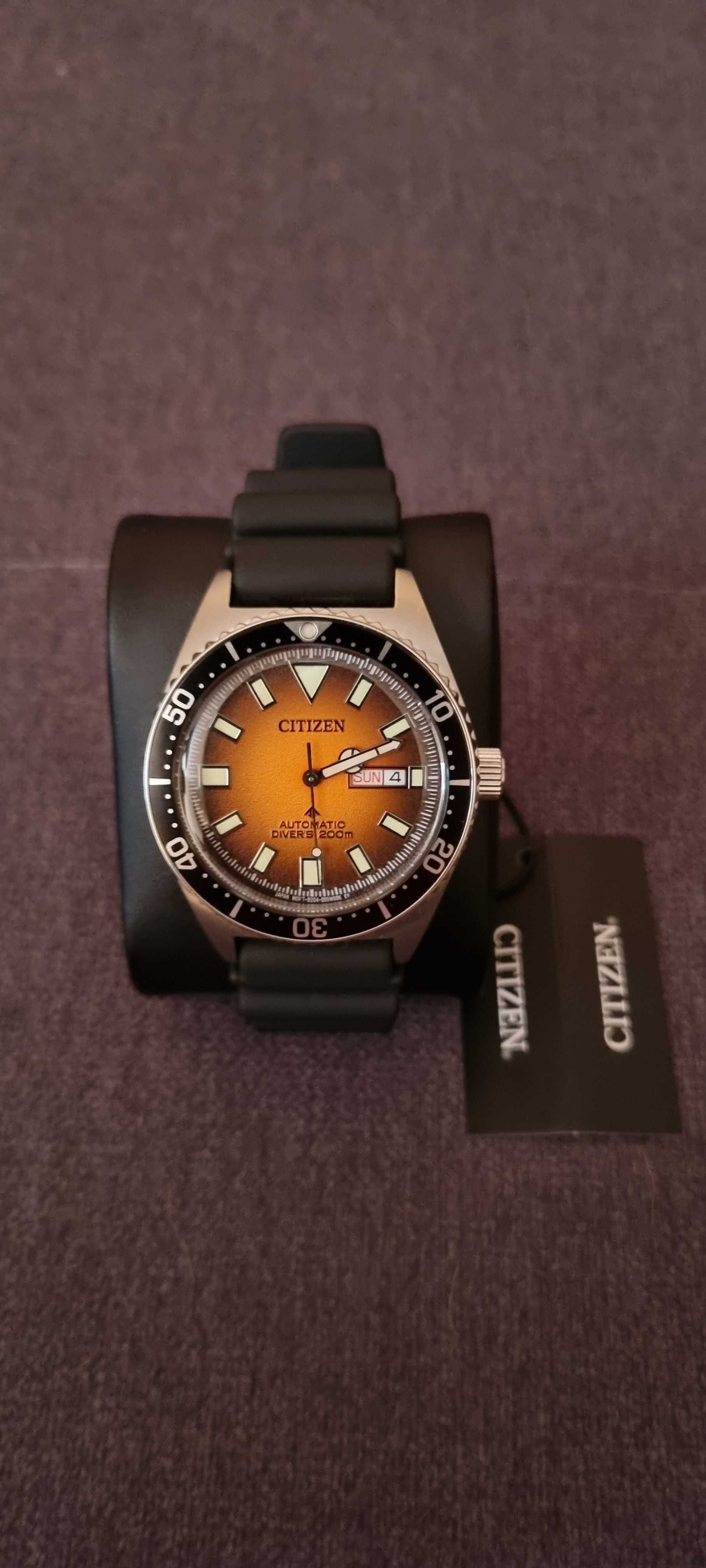 Zegarek Citizen Promaster Challenge Marine Diver NY0120-01ZE automat