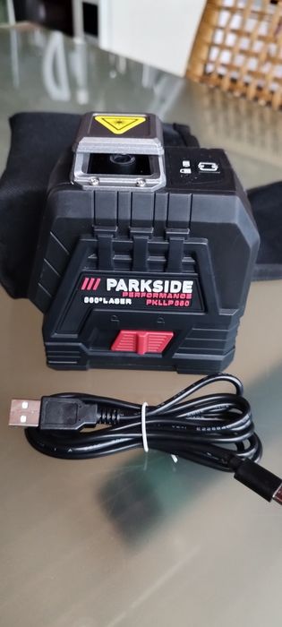 Parkside laser krzyżowy PKLLP 360 B3 4 V