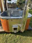 Balia WELLNESS Akryl Kwadro Jacuzzi Producent Spa Sauna Basen Led