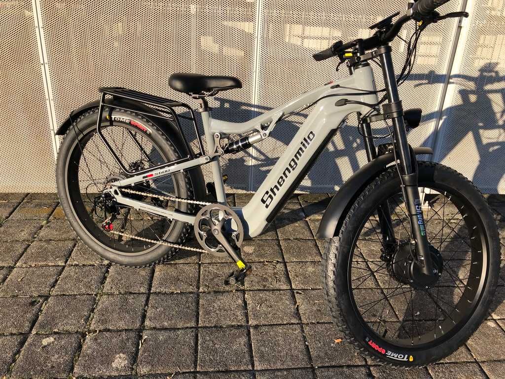 Bicicleta elétrica - Nova