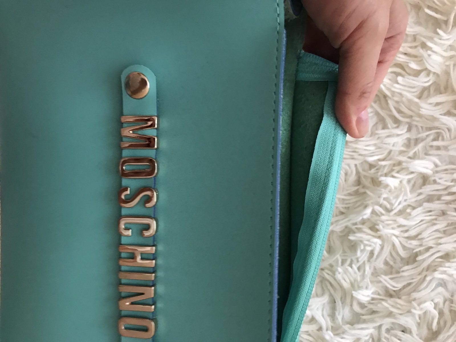 Сапоги кожа сумка Moschino набор