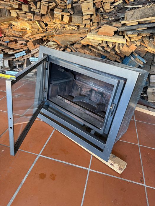 Lareira sem ventilação