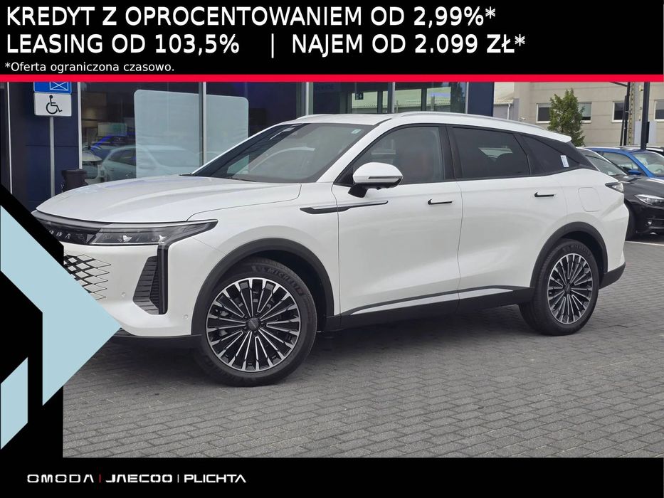 Omoda 9 System audio SONY 14 głośników Ogrzewane Wentylowane fotele KAMERA 540