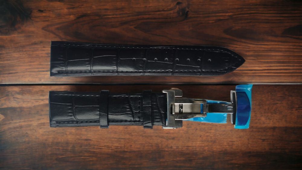 Pasek do zegarka Tissot T063 20 mm zapięcie motylkowe