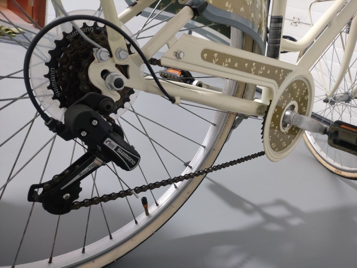 Bicicleta pasteleira Berg Amesterdam