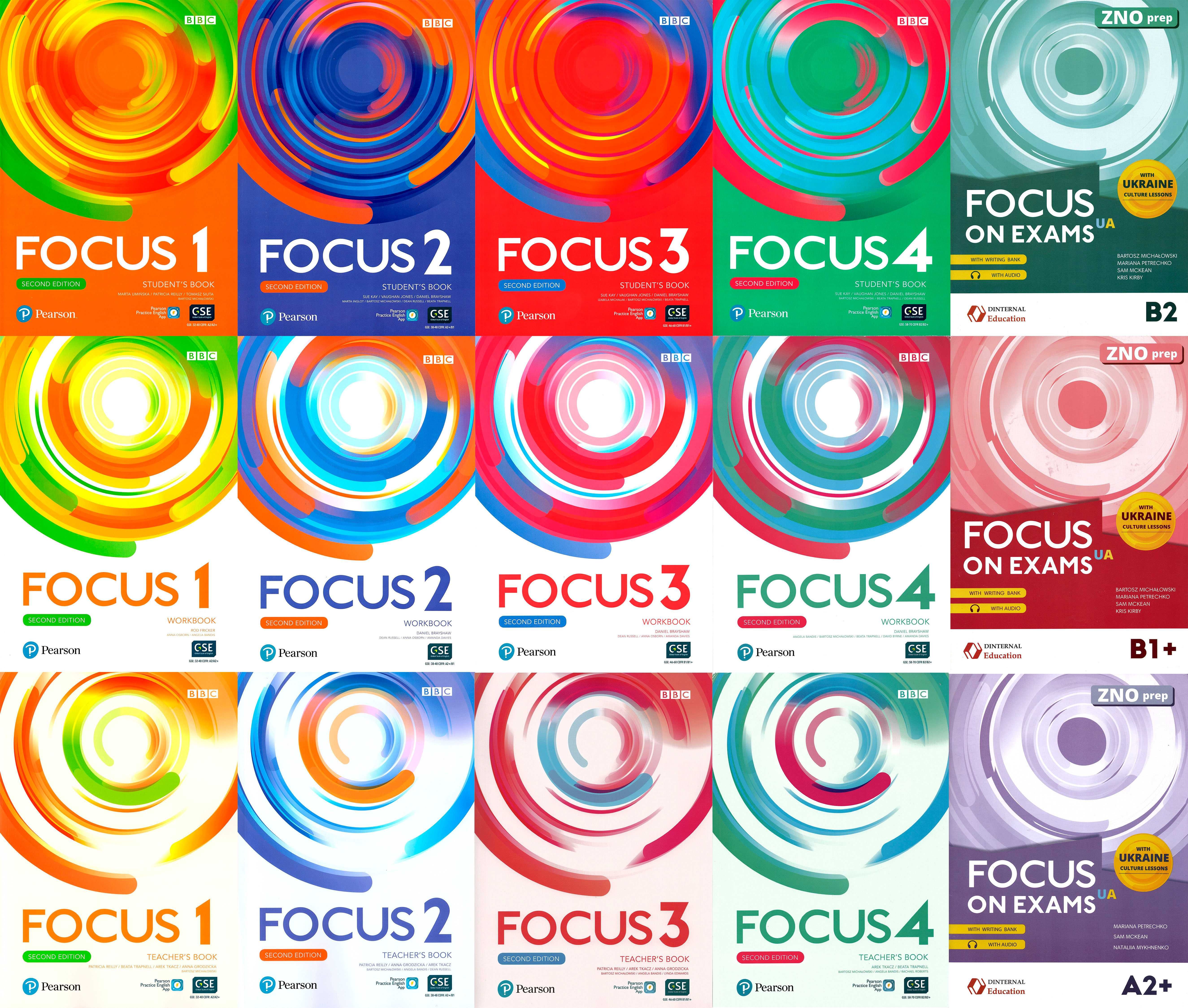 Focus 2end  student's book , workbook