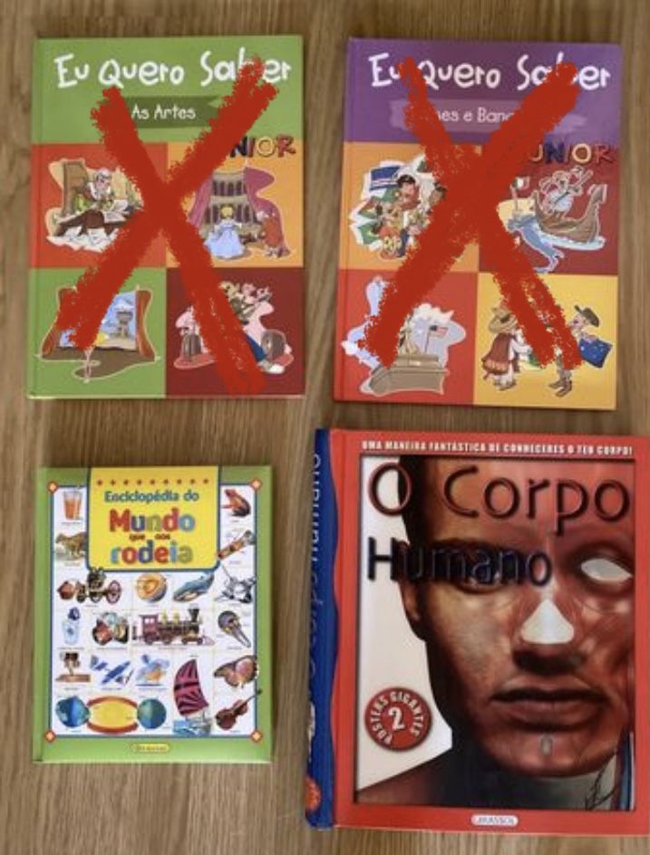 Livros Infantis didáticos