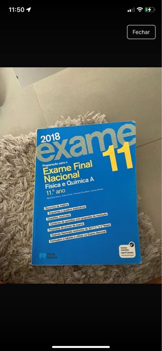 Livro de Exame Fisico Quimica 11