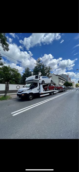 Transport aut z Niemiec Belgii Laweta Niemcy Pomoc  przewóz samochodów