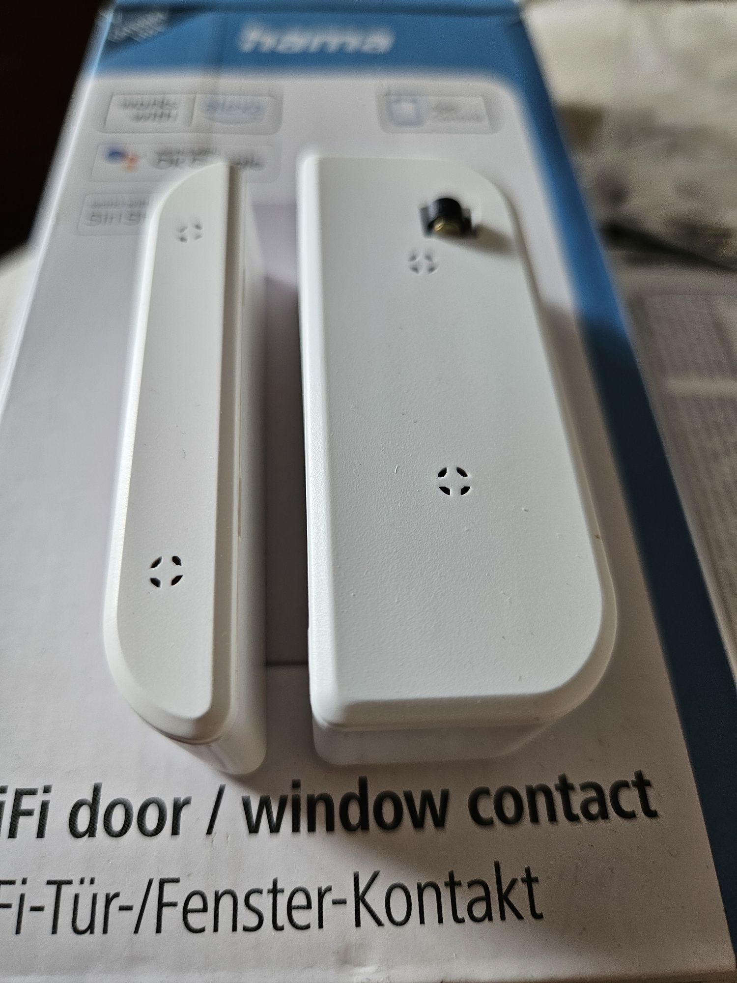 Czujnik Hama otwarcia okna drzwi WiFi aplikacja