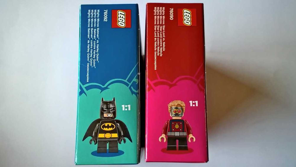 Lego Super Heroes Mighty Micros sets selados Lote vários