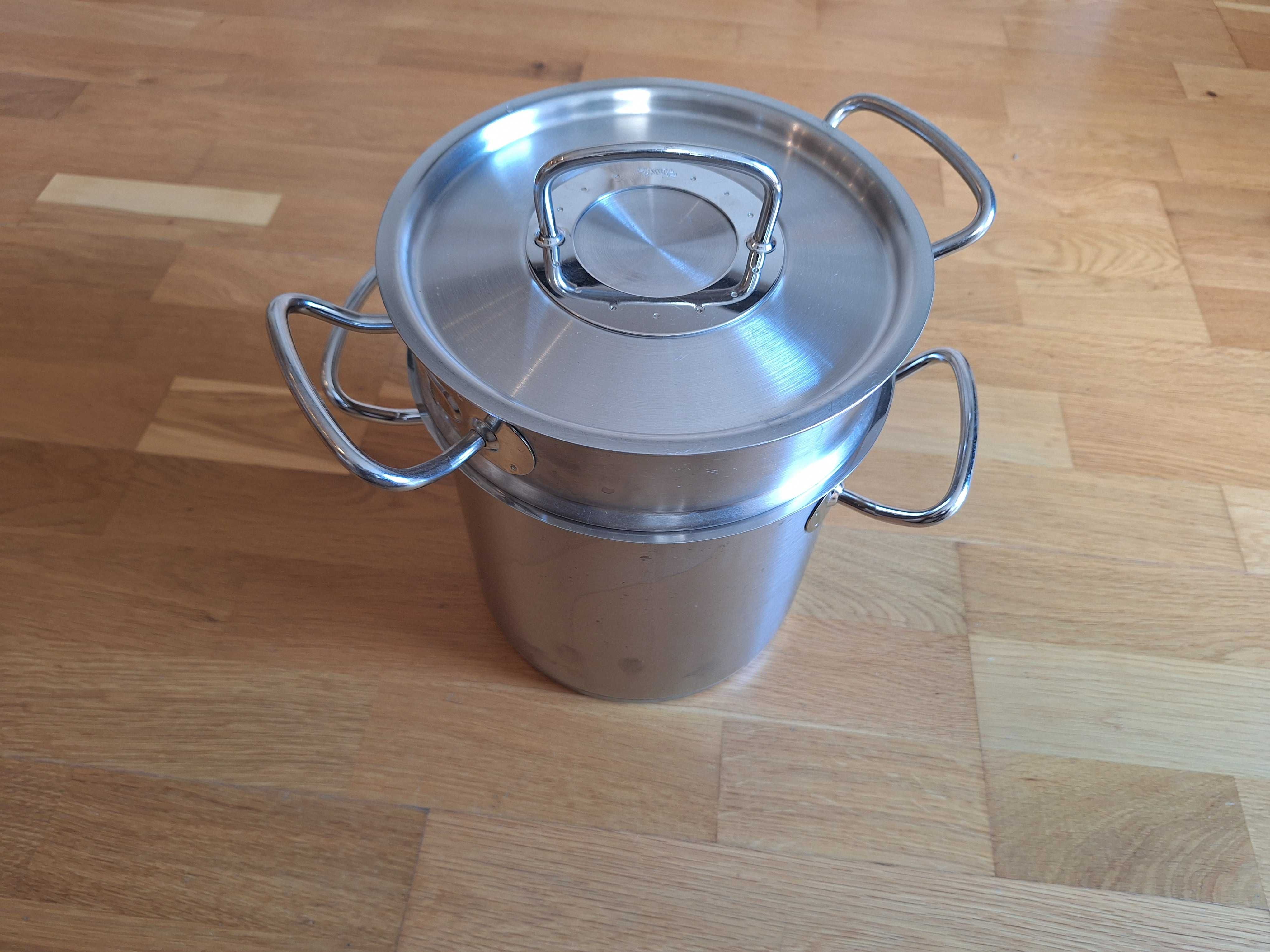 Fissler Original Profi garnek 6l plus wkład do gotowania makaronu