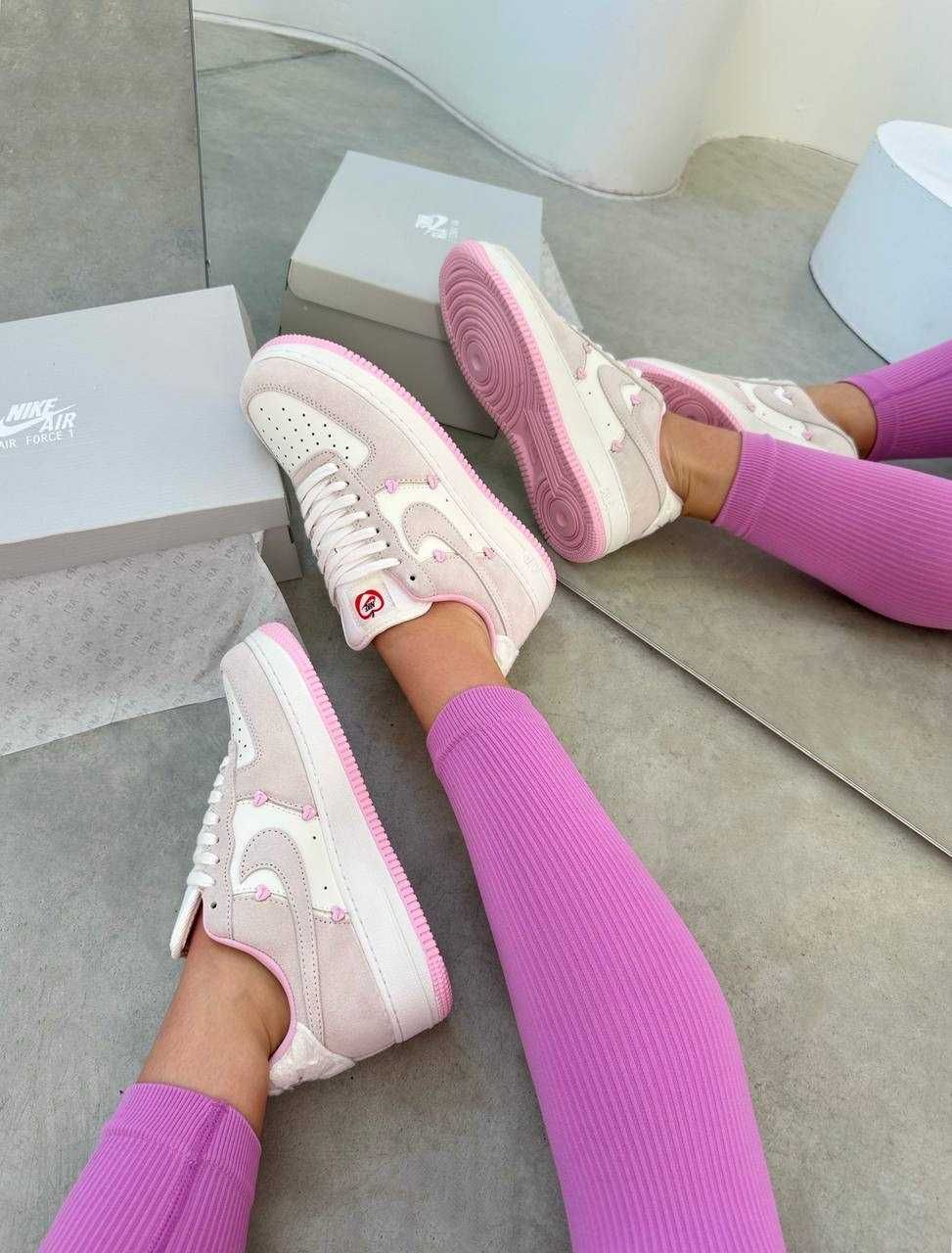 Кеди Nike Air Force 1 Valentines Day / кеди Найк Аір Форс 1 Валентінс