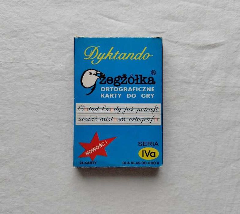 Ortograficzne karty do gry - Gżegżółka