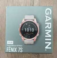 Новий! Пломба. Смарт-годинник Garmin Fenix 7S Solar Rose Gold