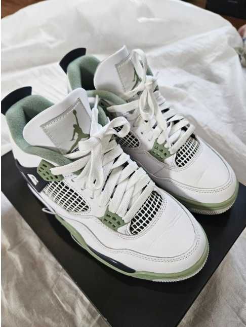 nowy Jordan 4 Retro Seafoam Moda rozmiar.43