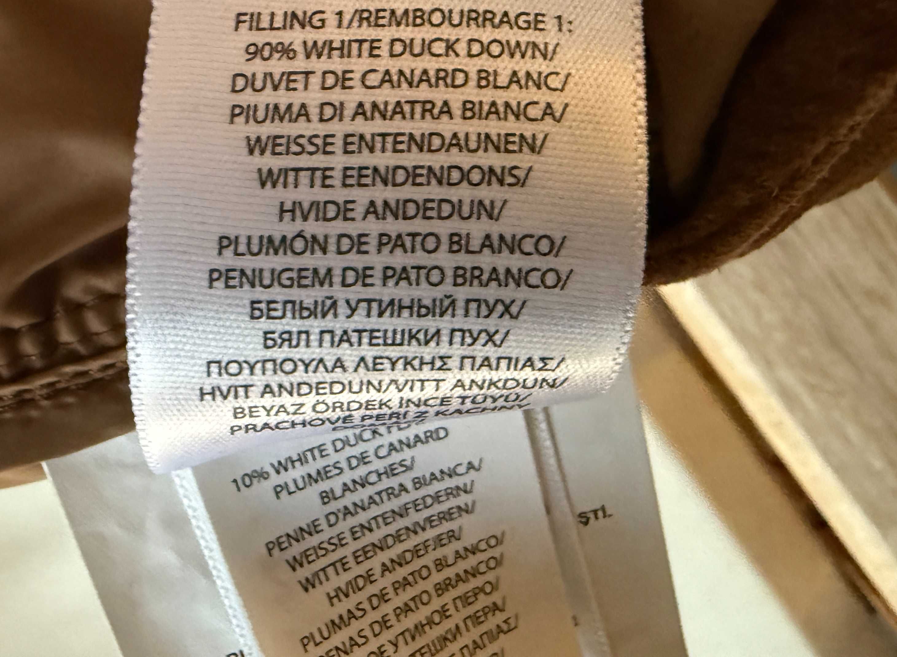 Blusão acolchoado em camurça de cordeiro Ralph Lauren