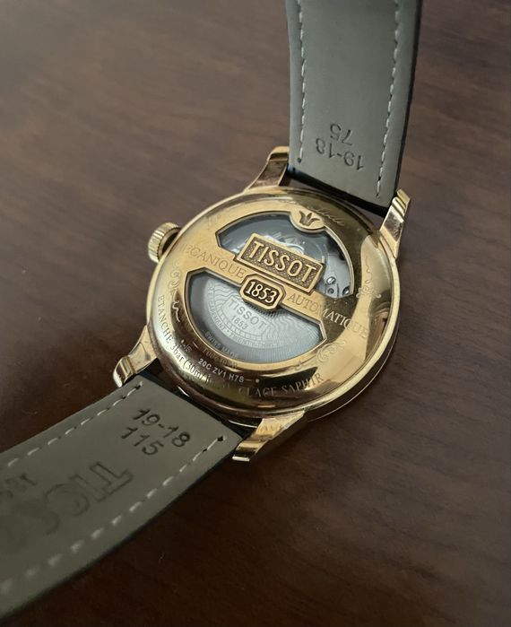 Часы швейцарские Tissot Le Locle Powermatic 80 (запас хода 80 часов)