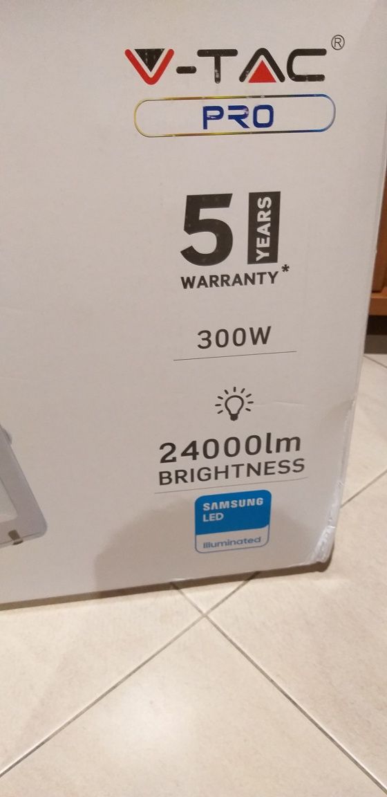 Projectores em Led samsung  V-TAC 300W/230V