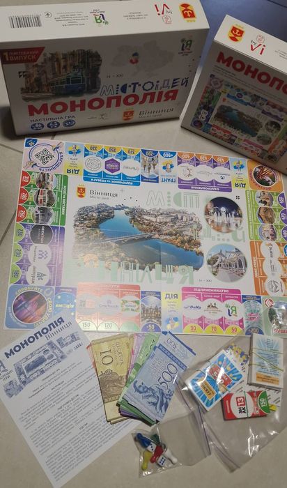 Ігра настільна монополія