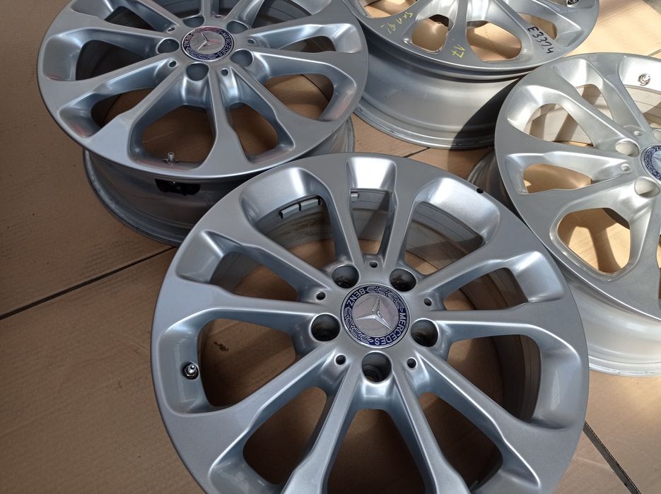 Alufelgi Felgi Aluminiowe r17 5x112 Oryginalne MERCEDES et38